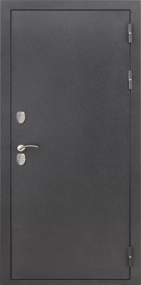 Входная дверь ДвериПРО Термо серебро Экошпон СБ-3 (16мм, Капучино) DPRO228080 внешняя сторона